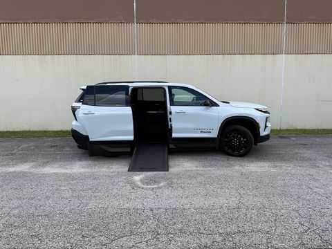 New Wheelchair Van For Sale: 2026 Chevrolet Traverse LT Wheelchair Accessible Van For Sale with a BraunAbility - Chevrolet Traverse - Wheelchair SUV on it. VIN: 1GBERGKS7TJ363997