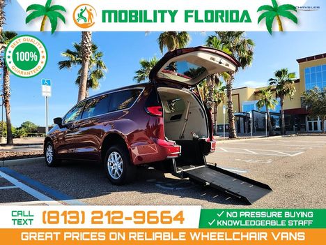Used Wheelchair Van For Sale: 2023 Chrysler Pacifica Touring L Wheelchair Accessible Van For Sale with a  on it. VIN: 2C4RC1BG7PR508092