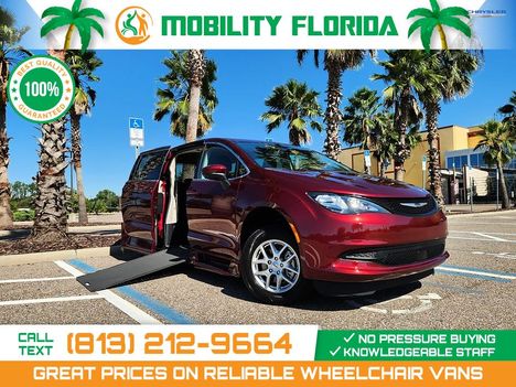 Used Wheelchair Van For Sale: 2022 Chrysler Voyager LX Wheelchair Accessible Van For Sale with a  on it. VIN: 2C4RC1CG1NR135403