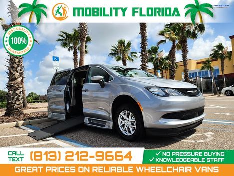 Used Wheelchair Van For Sale: 2021 Chrysler Voyager LX Wheelchair Accessible Van For Sale with a  on it. VIN: 2C4RC1CG2MR554276