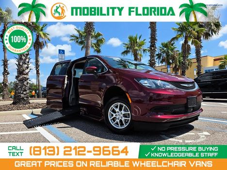 Used Wheelchair Van For Sale: 2022 Chrysler Voyager LX Wheelchair Accessible Van For Sale with a  on it. VIN: 2C4RC1CG6NR103921