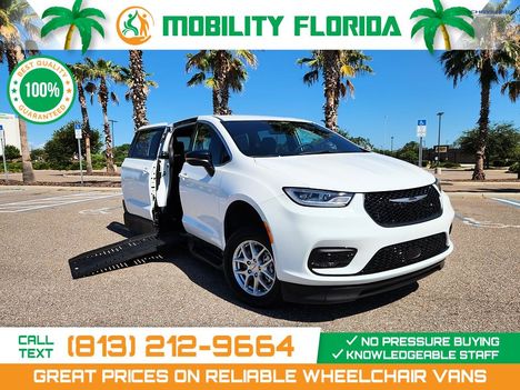 Used Wheelchair Van For Sale: 2024 Chrysler Voyager LX Wheelchair Accessible Van For Sale with a  on it. VIN: 2C4RC1CGXRR152500