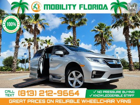 Used Wheelchair Van For Sale: 2019 Honda Odyssey EX Wheelchair Accessible Van For Sale with a  on it. VIN: 5FNRL6H58KB103527