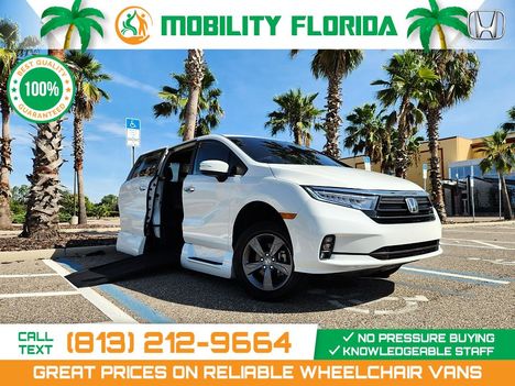 Used Wheelchair Van For Sale: 2022 Honda Odyssey EX Wheelchair Accessible Van For Sale with a  on it. VIN: 5FNRL6H59NB008690
