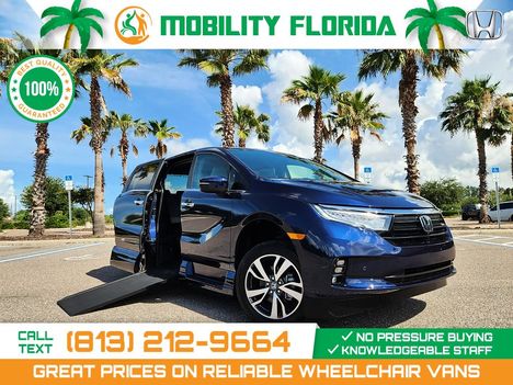 Used Wheelchair Van For Sale: 2022 Honda Odyssey Touring Wheelchair Accessible Van For Sale with a  on it. VIN: 5FNRL6H8XNB057620