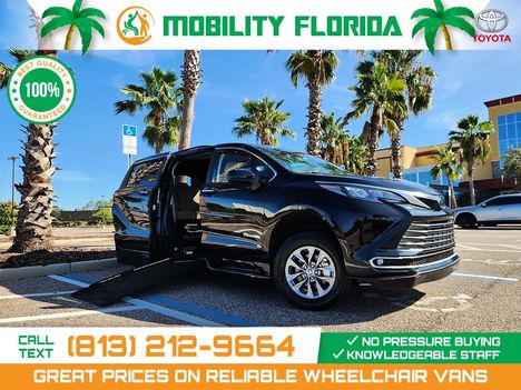 Used Wheelchair Van For Sale: 2023 Toyota Sienna XLE Wheelchair Accessible Van For Sale with a  on it. VIN: 5TDJRKEC1PS171212