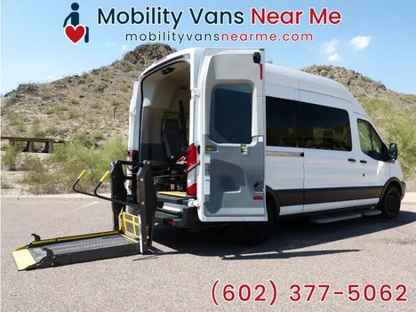 Used Wheelchair Van For Sale: 2015 Ford Transit Wheelchair Handicap Wheelchair Accessible Van For Sale with a  on it. VIN: 1FBZX2XM5FKB13757