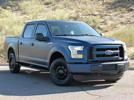 Used Wheelchair Van For Sale: 2015 Ford F-150 XL SuperCrew 5.5-ft. Bed 4WD Wheelchair Accessible Van For Sale with a  on it. VIN: 1FTEW1E87FKD92075