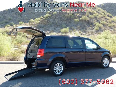 Used Wheelchair Van For Sale: 2016 Dodge Grand Caravan Wheelchair Handicap Wheelchair Accessible Van For Sale with a  on it. VIN: 2C4RDGCG3GR106018