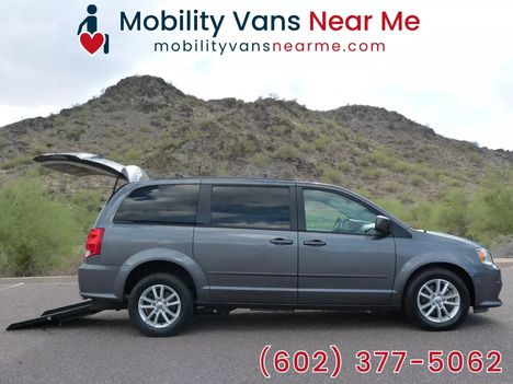 Used Wheelchair Van For Sale: 2016 Dodge Grand Caravan Wheelchair Handicap Wheelchair Accessible Van For Sale with a  on it. VIN: 2C4RDGCGXGR343895