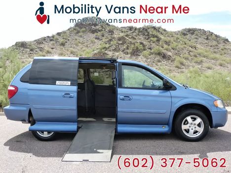 Used Wheelchair Van For Sale: 2007 Dodge Grand Caravan Wheelchair Handicap Wheelchair Accessible Van For Sale with a  on it. VIN: 2D4GP44LX7R312979