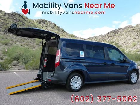 Used Wheelchair Van For Sale: 2018 Ford Transit Connect Wheelchair Handicap Wheelchair Accessible Van For Sale with a  on it. VIN: NM0GE9E7XJ1375056