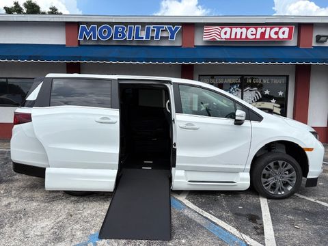 New Wheelchair Van For Sale: 2025 Honda Odyssey  Wheelchair Accessible Van For Sale with a VMI - Honda Summit on it. VIN: 5FNRL6H87SB060809