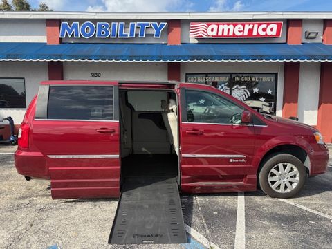Used Wheelchair Van For Sale: 2015 Chrysler Town & Country Touring Wheelchair Accessible Van For Sale with a BraunAbility - Chrysler CompanionVan Plus on it. VIN: 2C4RC1BG9FR572536