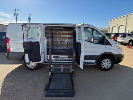 Used Wheelchair Van For Sale: 2018 Ford T-250 250 Wheelchair Accessible Van For Sale with a Driverge Side - Lift - 1-4 Seats - Standard Floor on it. VIN: 1FTYR1ZM9JKA98178