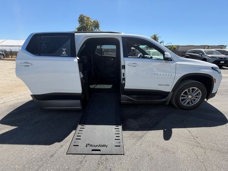 Used Wheelchair Van For Sale: 2022 Chevrolet Traverse LT Wheelchair Accessible Van For Sale with a BraunAbility Braun XI on it. VIN: 1GNERGKW3NJ131440