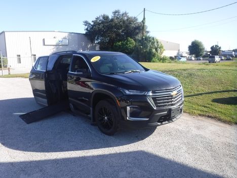 Used Wheelchair Van For Sale: 2023 Chevrolet Traverse LT Cloth Wheelchair Accessible Van For Sale with a BraunAbility Braun XI on it. VIN: 1GNERGKW4PJ117808