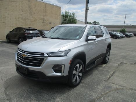 Used Wheelchair Van For Sale: 2022 Chevrolet Traverse LT Leather Wheelchair Accessible Van For Sale with a BraunAbility Braun XI on it. VIN: 1GNERHKW2NJ111346