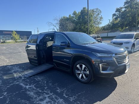 Used Wheelchair Van For Sale: 2023 Chevrolet Traverse LT Wheelchair Accessible Van For Sale with a BraunAbility Braun XI on it. VIN: 1GNERHKW7PJ245305