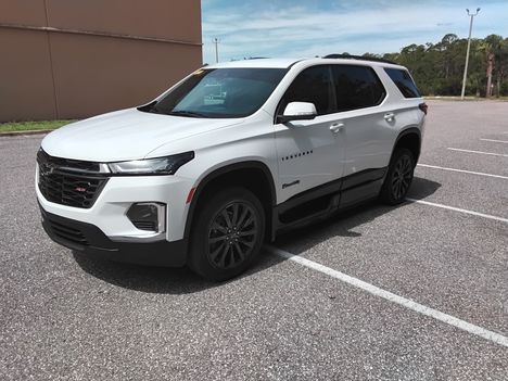 Used Wheelchair Van For Sale: 2022 Chevrolet Traverse RS Wheelchair Accessible Van For Sale with a BraunAbility Braun XI on it. VIN: 1GNERJKWXNJ177523
