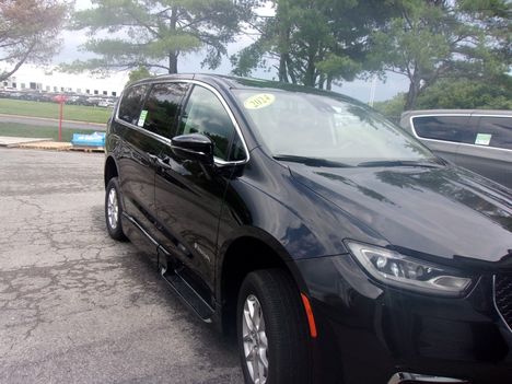 Used Wheelchair Van For Sale: 2025 Chrysler Pacifica Select Wheelchair Accessible Van For Sale with a FR Conversions Manual Rear Entry on it. VIN: 2C4RC1BG0SR540536
