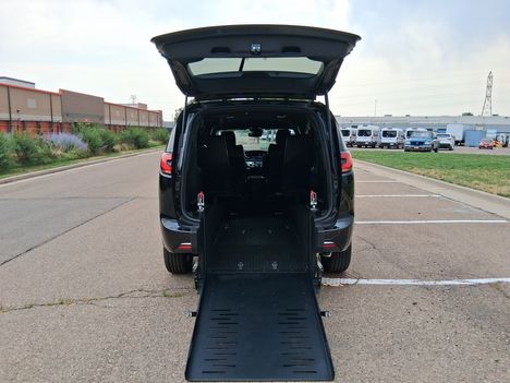 Used Wheelchair Van For Sale: 2025 Chrysler Pacifica Select Wheelchair Accessible Van For Sale with a FR Conversions Manual Rear Entry on it. VIN: 2C4RC1BG4SR554049