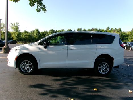 Used Wheelchair Van For Sale: 2025 Chrysler Pacifica Select Wheelchair Accessible Van For Sale with a FR Conversions Manual Rear Entry on it. VIN: 2C4RC1BG9SR545198