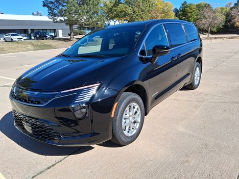 New Wheelchair Van For Sale: 2027 Chrysler Pacifica Select Wheelchair Accessible Van For Sale with a Driverge Driverge Patriot on it. VIN: 2C4RC1BG9VR599539