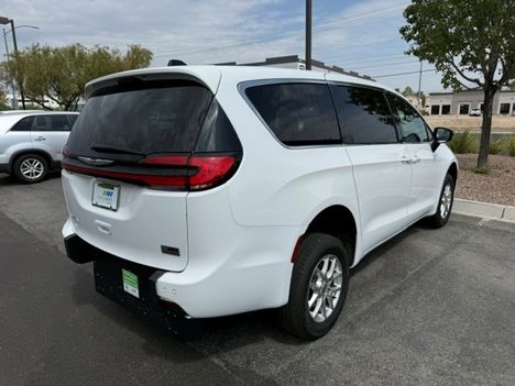 Used Wheelchair Van For Sale: 2025 Chrysler Pacifica Select Wheelchair Accessible Van For Sale with a FR Conversions Manual Rear Entry on it. VIN: 2C4RC1BGXSR521170