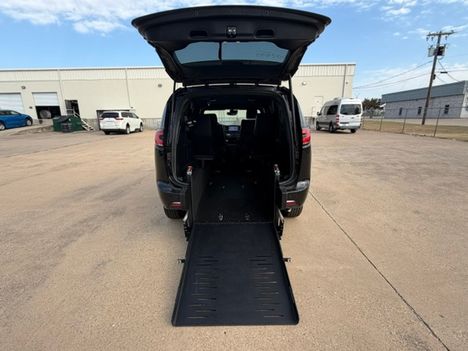 Used Wheelchair Van For Sale: 2025 Chrysler Pacifica SELECT Wheelchair Accessible Van For Sale with a FR Conversions Manual Rear Entry on it. VIN: 2C4RC1BGXSR566206