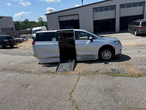 Used Wheelchair Van For Sale: 2023 Chrysler Voyager LX Wheelchair Accessible Van For Sale with a BraunAbility Braun XT on it. VIN: 2C4RC1CG0PR511575