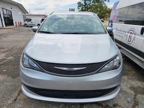 Used Wheelchair Van For Sale: 2023 Chrysler Voyager LX Wheelchair Accessible Van For Sale with a BraunAbility Braun Rear Entry on it. VIN: 2C4RC1CG1PR551793