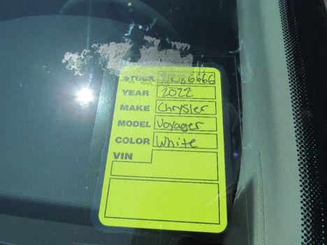 Used Wheelchair Van For Sale: 2022 Chrysler Voyager LX Wheelchair Accessible Van For Sale with a Vantage Mobility Legend on it. VIN: 2C4RC1CG2NR186666