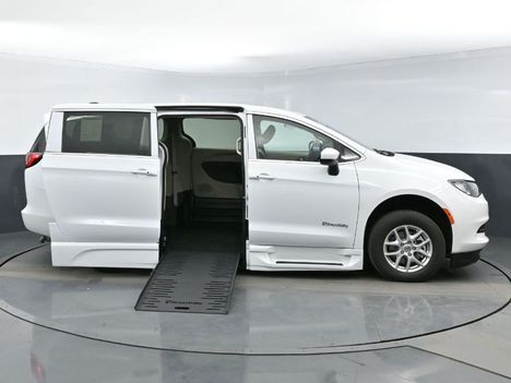 Used Wheelchair Van For Sale: 2023 Chrysler Voyager LX Wheelchair Accessible Van For Sale with a BraunAbility Braun XT on it. VIN: 2C4RC1CG2PR583104