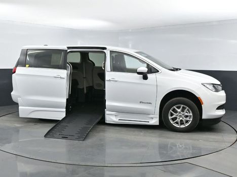 Used Wheelchair Van For Sale: 2023 Chrysler Voyager LX Wheelchair Accessible Van For Sale with a BraunAbility Braun XI on it. VIN: 2C4RC1CG5PR587535