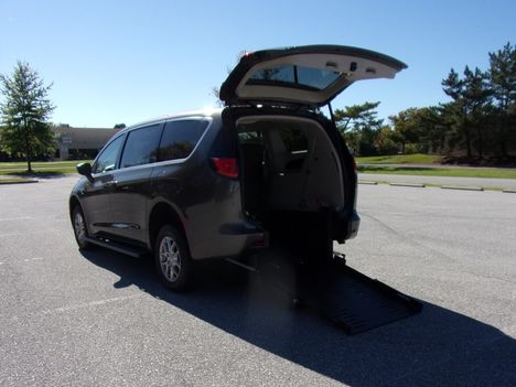Used Wheelchair Van For Sale: 2024 Chrysler Voyager LX Wheelchair Accessible Van For Sale with a FR Conversions Manual Rear Entry on it. VIN: 2C4RC1CG6PR610529