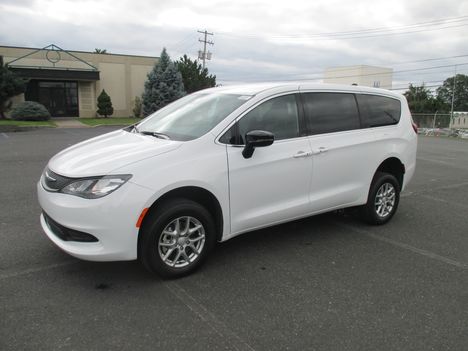 New Wheelchair Van For Sale: 2027 Chrysler Pacifica LX Wheelchair Accessible Van For Sale with a FR Conversions Manual Rear Entry on it. VIN: 2C4RC1CG6VR565654
