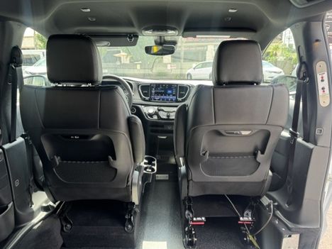 New Wheelchair Van For Sale: 2027 Chrysler Pacifica LX Wheelchair Accessible Van For Sale with a FR Conversions Manual Rear Entry on it. VIN: 2C4RC1CG8VR564828
