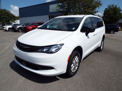 New Wheelchair Van For Sale: 2027 Chrysler Pacifica LX Wheelchair Accessible Van For Sale with a FR Conversions Manual Rear Entry on it. VIN: 2C4RC1CG9VR564837