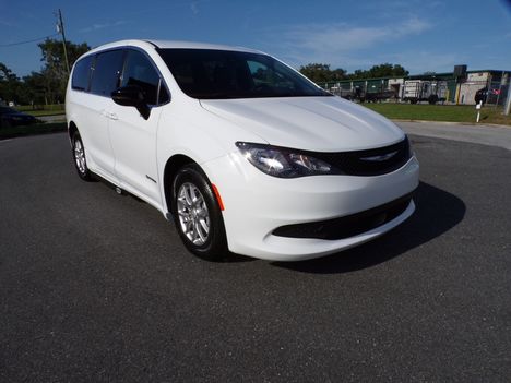 Used Wheelchair Van For Sale: 2025 Chrysler Voyager LX Wheelchair Accessible Van For Sale with a Driverge Driverge Patriot on it. VIN: 2C4RC1CGXSR588298