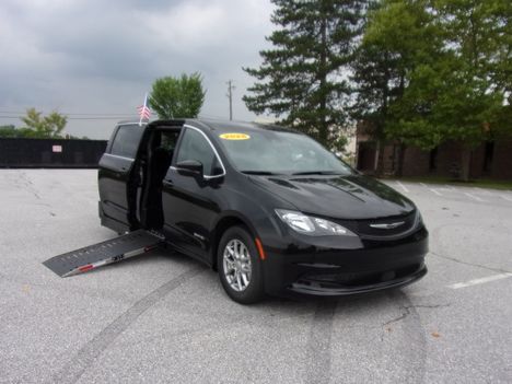New Wheelchair Van For Sale: 2026 Chrysler Voyager LX Wheelchair Accessible Van For Sale with a Driverge Driverge Patriot on it. VIN: 2C4RC1CGXTR180689