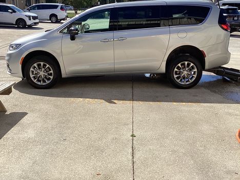 Used Wheelchair Van For Sale: 2026 Chrysler Pacifica Limited Wheelchair Accessible Van For Sale with a FR Conversions Manual Rear Entry on it. VIN: 2C4RC1GG9TR185666