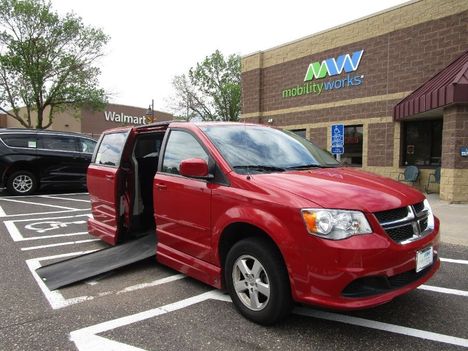Used Wheelchair Van For Sale: 2012 Dodge Grand Caravan SXT Wheelchair Accessible Van For Sale with a Vantage Mobility VMI Northstar on it. VIN: 2C4RDGCG2CR406191