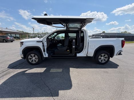 Used Wheelchair Van For Sale: 2025 Gmc Sierra 1500 SLT Wheelchair Accessible Van For Sale with a ATC Driver Side Lift on it. VIN: 3GTUUDED3SG123721