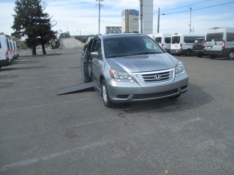 Used Wheelchair Van For Sale: 2010 Honda Odyssey EX Wheelchair Accessible Van For Sale with a Vantage Mobility VMI Northstar on it. VIN: 5FNRL3H48AB081792