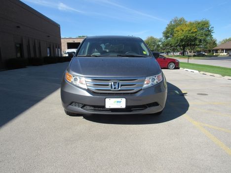Used Wheelchair Van For Sale: 2011 Honda Odyssey EX-L Wheelchair Accessible Van For Sale with a BraunAbility Braun Entervan on it. VIN: 5FNRL5H61BB094995