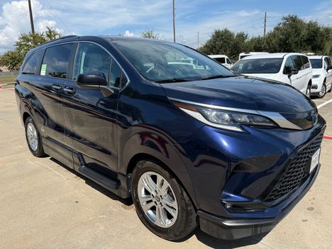 Used Wheelchair Van For Sale: 2023 Toyota Sienna XSE AWD Wheelchair Accessible Van For Sale with a Vantage Mobility VMI Northstar AWD on it. VIN: 5TDDSKFC9PS089700