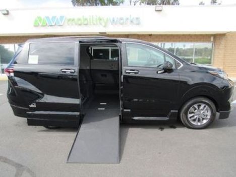 Used Wheelchair Van For Sale: 2023 Toyota Sienna AWD XLE PLUS Wheelchair Accessible Van For Sale with a Vantage Mobility VMI Northstar AWD on it. VIN: 5TDJSKFC8PS089934