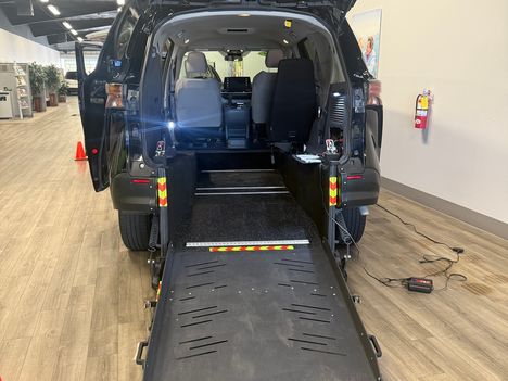 Used Wheelchair Van For Sale: 2024 Toyota Sienna FWD LE Wheelchair Accessible Van For Sale with a Vantage Mobility VMI Rear Entry on it. VIN: 5TDKRKEC1RS218827