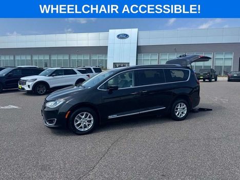 Used Wheelchair Van For Sale: 2020 Chrysler Pacifica Touring L Wheelchair Accessible Van For Sale with a Driverge Toyota Rear-Entry on it. VIN: 2C4RC1BG5LR287232